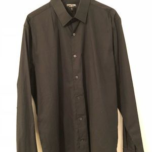 Express long sleeve button up
